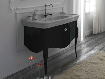 IMPERO - Wooden vanity unit with drawers by Olympia Ceramica - view 3